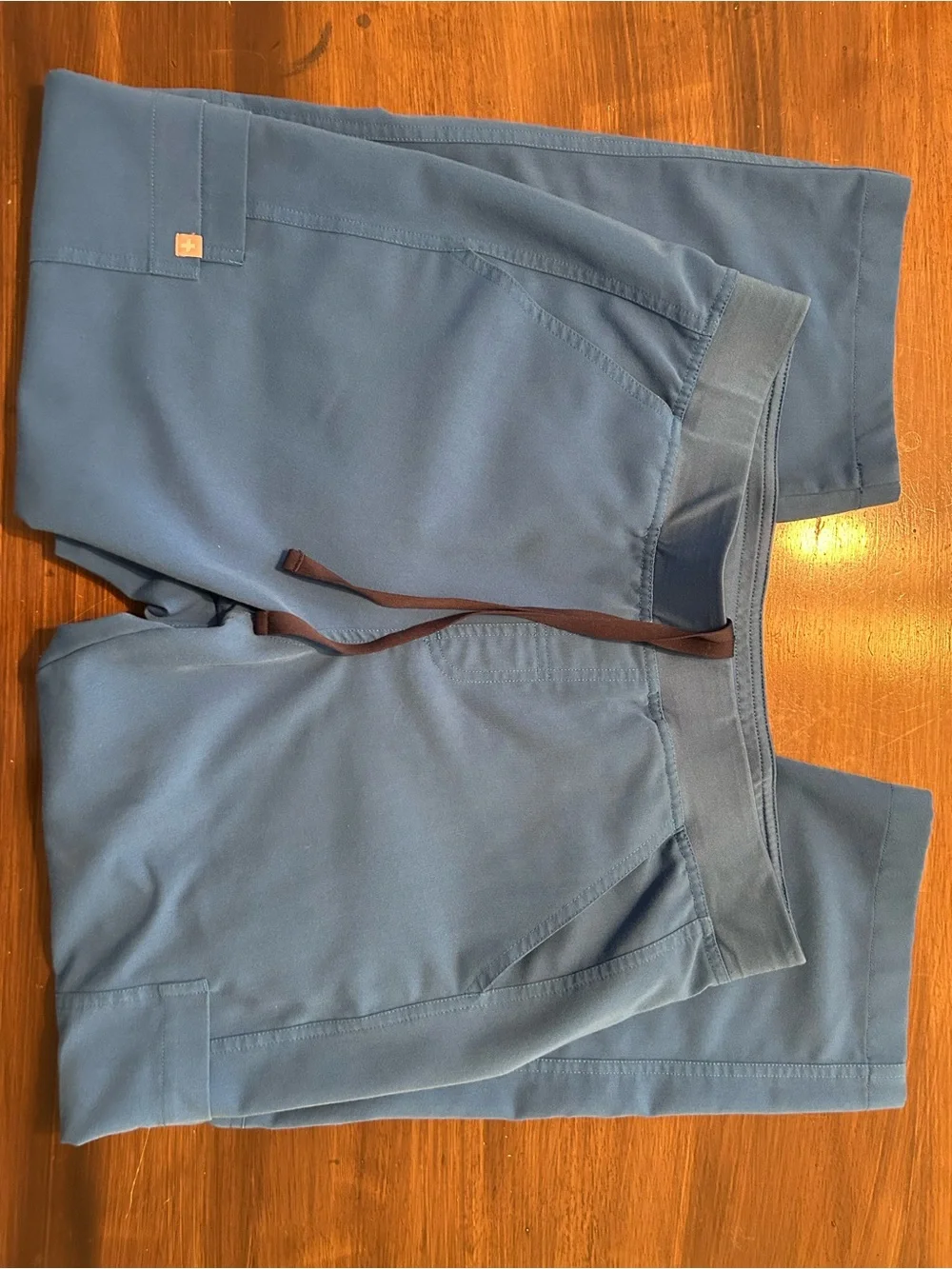 Figs Men's Straight-Leg Scrub Pants in Royal Blue